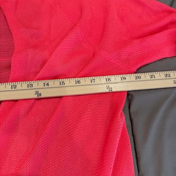 NWT Lilly Pulitzer Tatum Cardigan Sweater Pascha Pink Fringe Hem Size XL - Picture 8 of 11